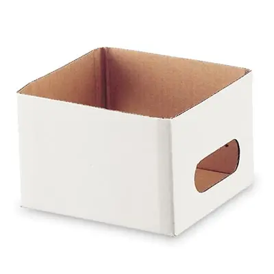     Supplies Delivery Box 6x6x4 White