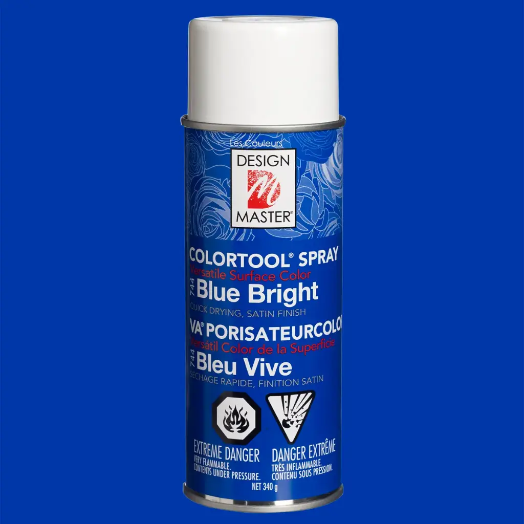 Supplies Spray Paint  Blue Bright