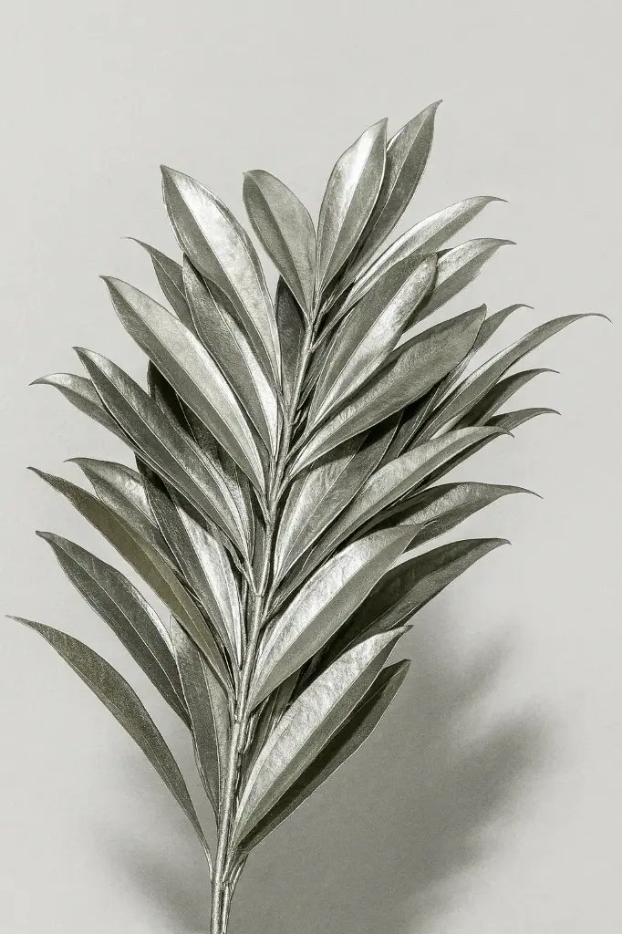 Greenery Cocculus Tinted Silver