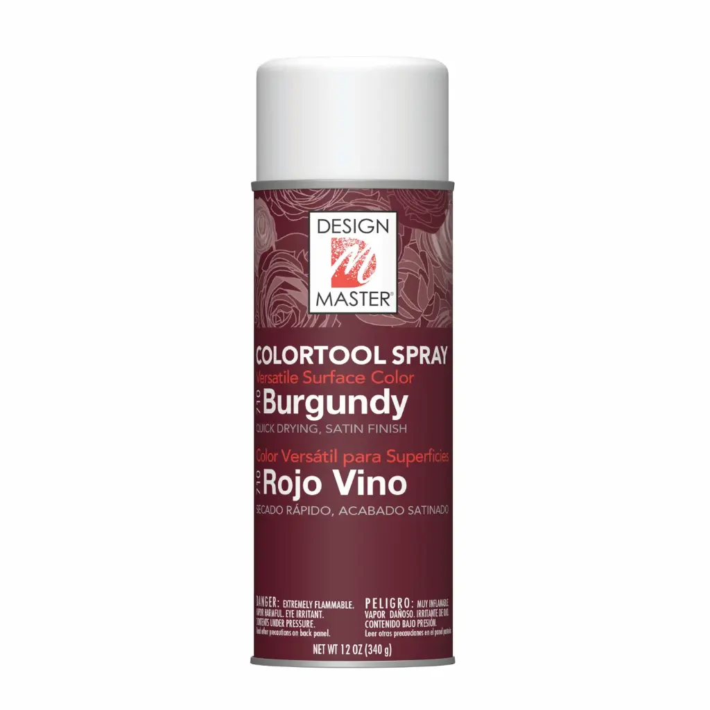 Supplies Spray Paint Burgundy
