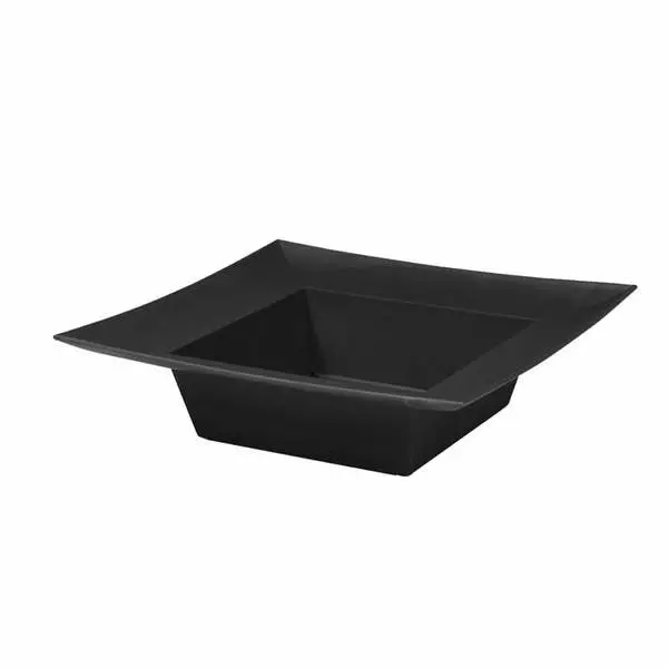 Supplies Square Bowl onyx x1pc 24pcs/cs