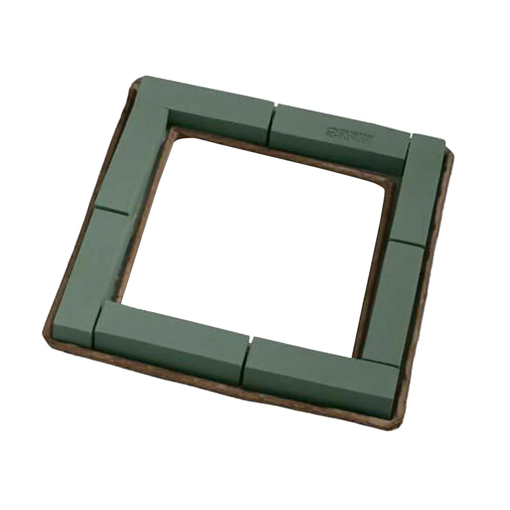 Supplies 18" Mache Square Wreath 1/pk 2pk/cs 