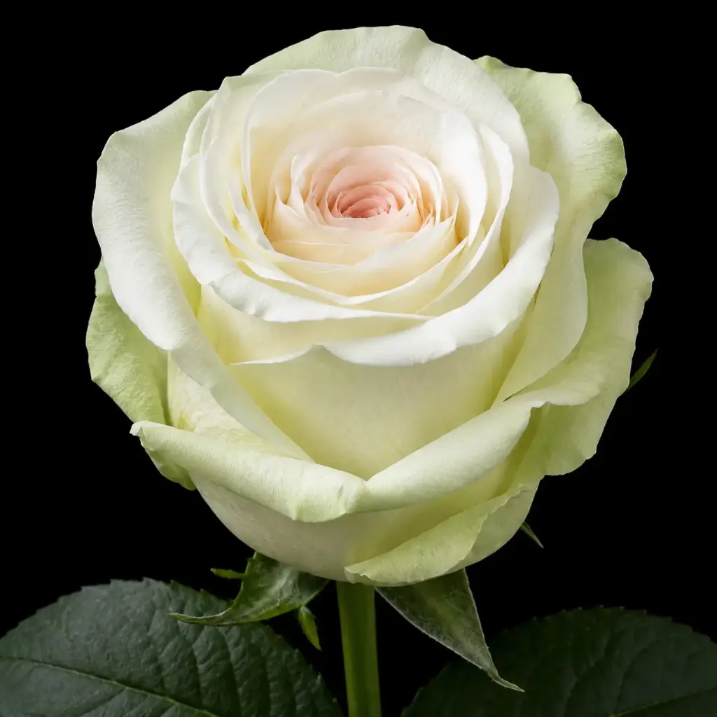 Roses 50cm White Alba